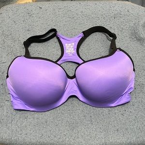 Pink Victoria’s Secret ultimate push-up sports bra size large DD